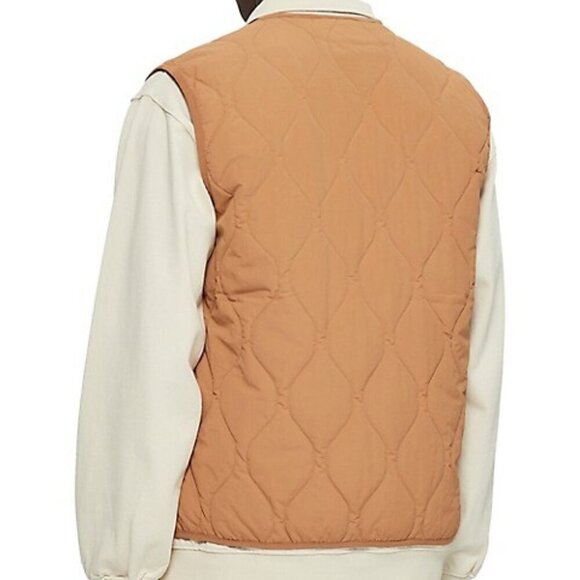 KuwallaTee Wave Vest in Camel - Picture 2 of 9